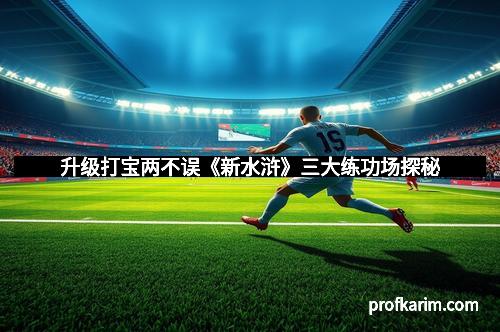 升级打宝两不误《新水浒》三大练功场探秘